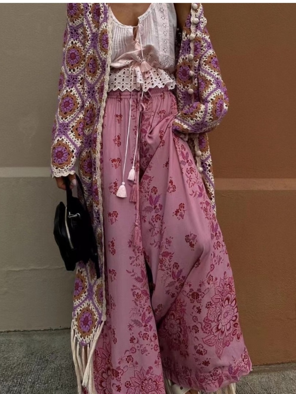 Spell And The Gypsy Rebel Spirit Wide Leg Pants In Zinnia - Picture 2 of 8